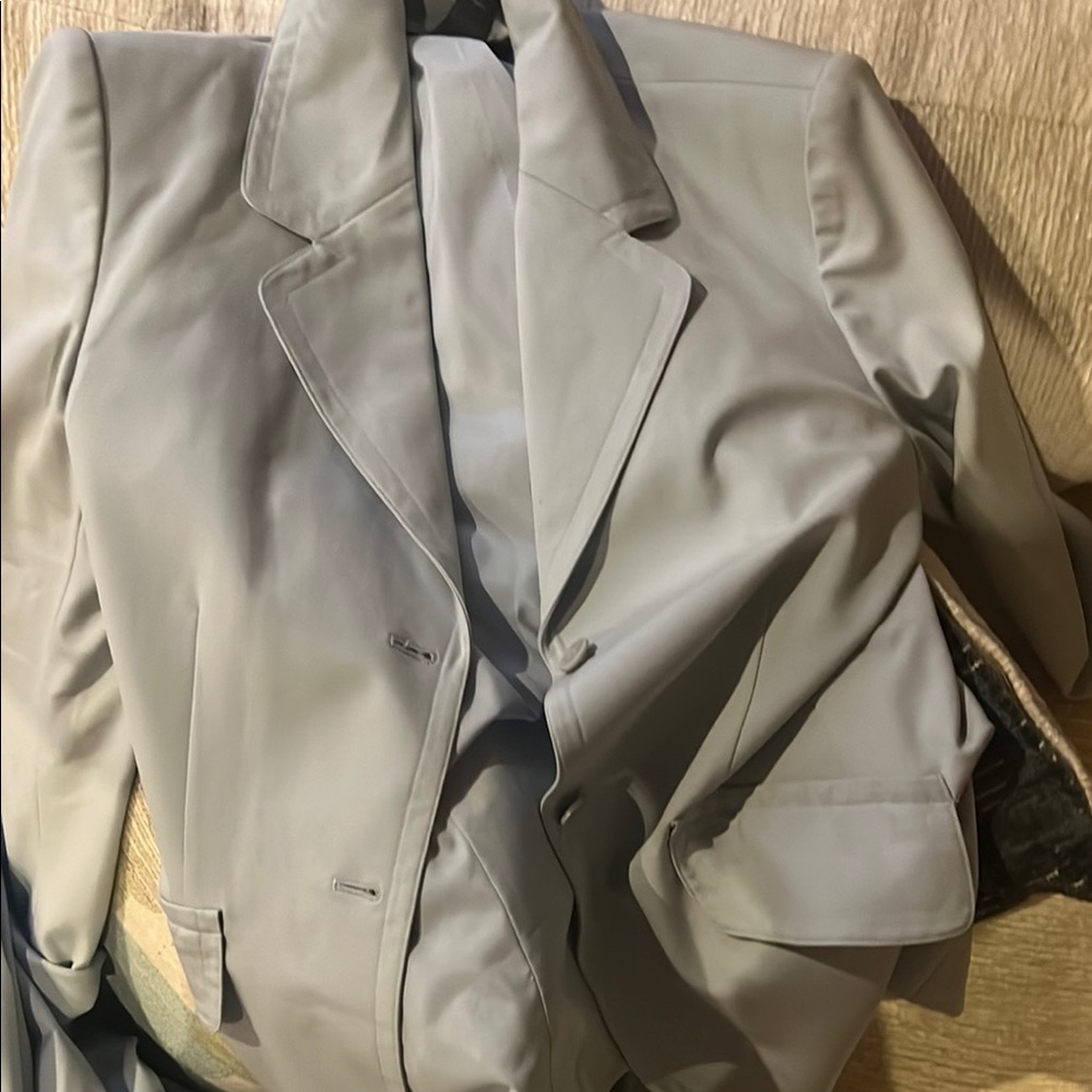Light Gray Blazer jacket and pants